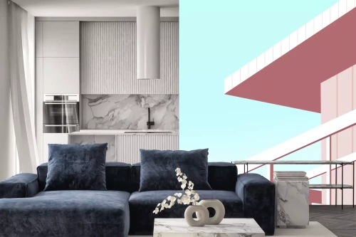 Visualisatie van het product