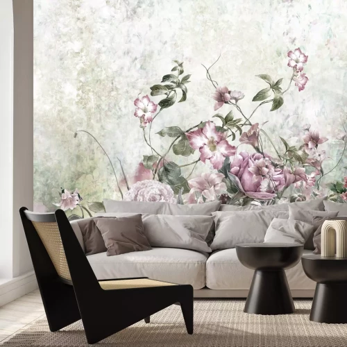 Fotobehang Romantisch boeket bloemen