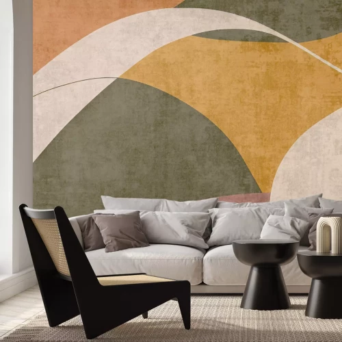 Fotobehang Abstract patroon in een moderne stijl