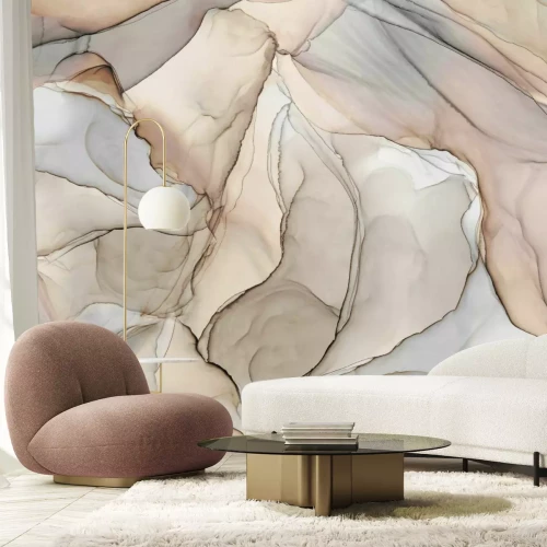 Fotobehang In aquarelstijl