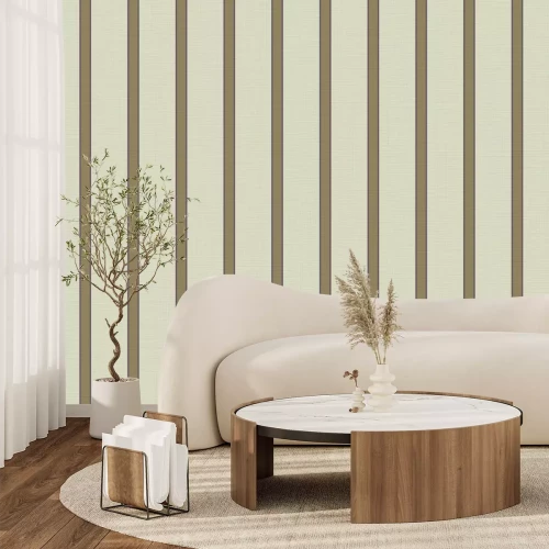 Fotobehang Strepen in een decoratieve, opvallende vorm