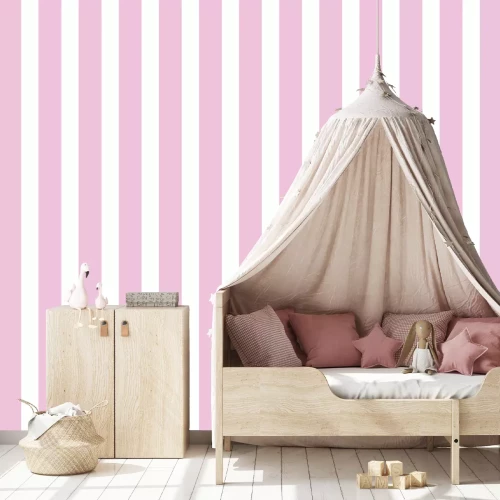 Fotobehang Traditionele strepen in een eenvoudige opstelling