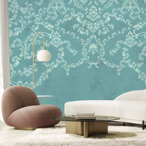 Fotobehang Ornamentaal patroon in barokstijl