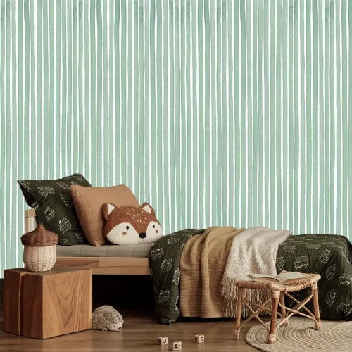 Fotobehang Geometrische strepen voor kinderen