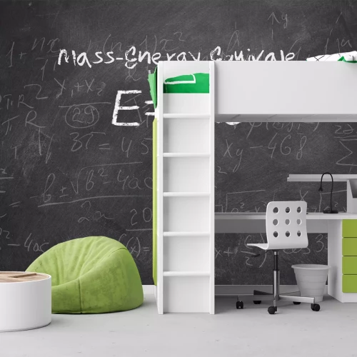 Fotobehang Schoolbord met wetenschappelijke formules