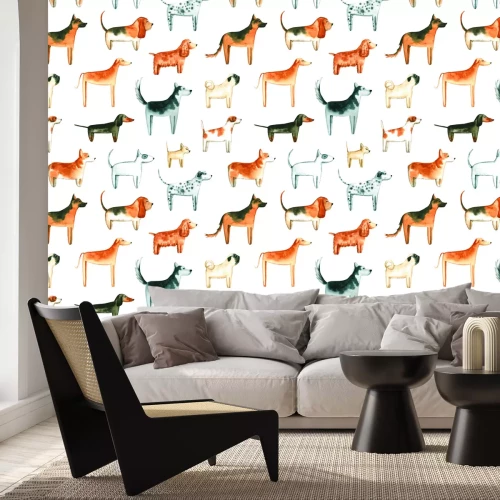 Fotobehang Rashonden in portretperspectief