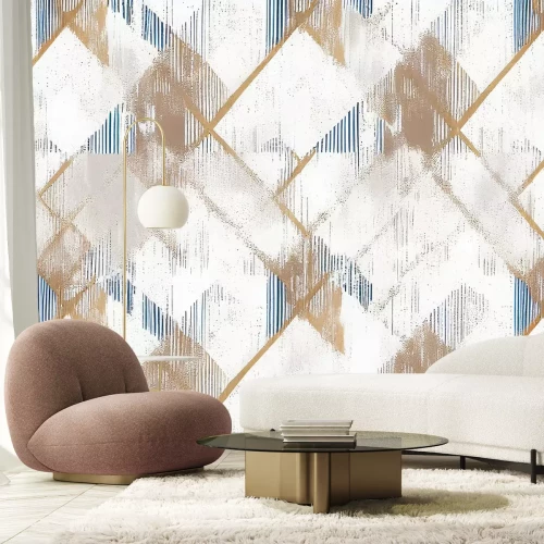 Fotobehang Modern geometrisch patroon