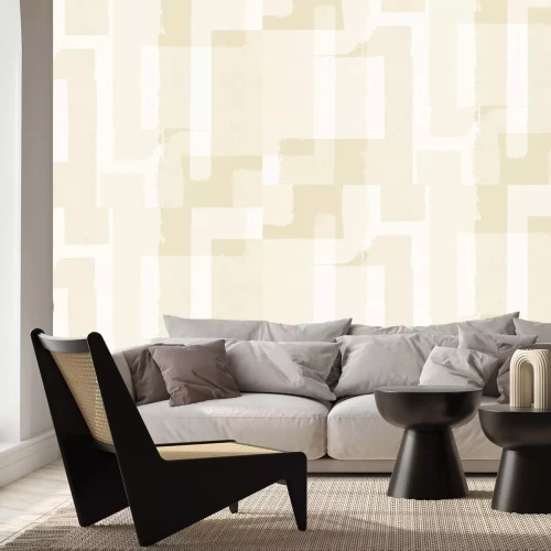 Fotobehang Geometrische patronen in Scandinavische stijl