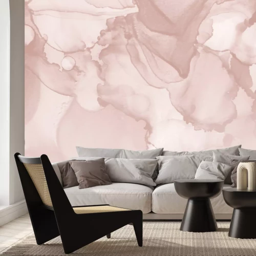 Fotobehang Artistieke verfstrepen in een elegante, glamoureuze stijl