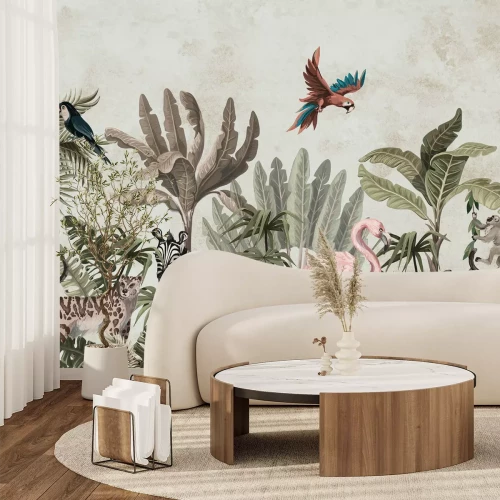 Fotobehang Exotische dieren en planten