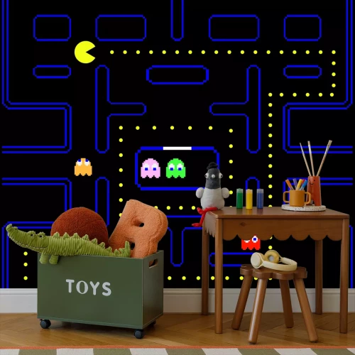 Fotobehang Pac-Man