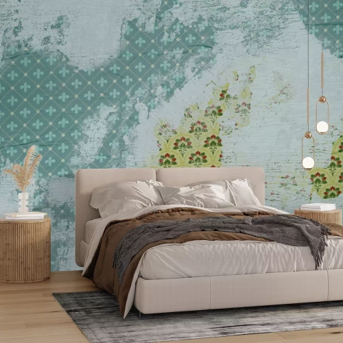 Fotobehang Rijkelijk versierd sierpatroon