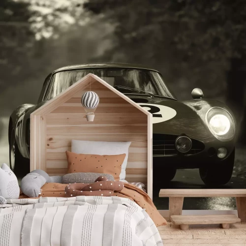 Fotobehang Oldtimer-straatwedstrijd