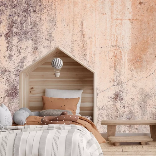 Fotobehang Betontextuur gescheurd beton loftpatroon