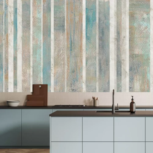 Fotobehang Vintage achtergrond met verticale lijnen