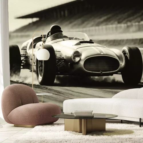 Fotobehang Formule 1 tijdens een race op het circuit