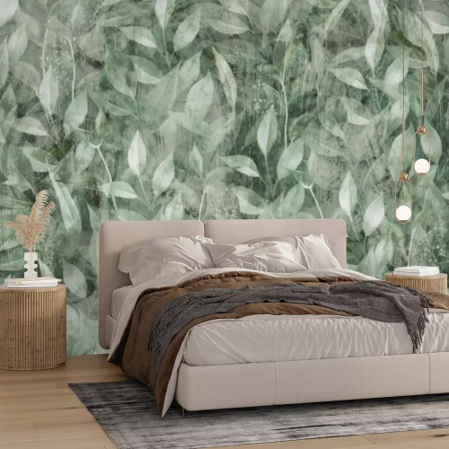 Fotobehang Botanisch met bladeren