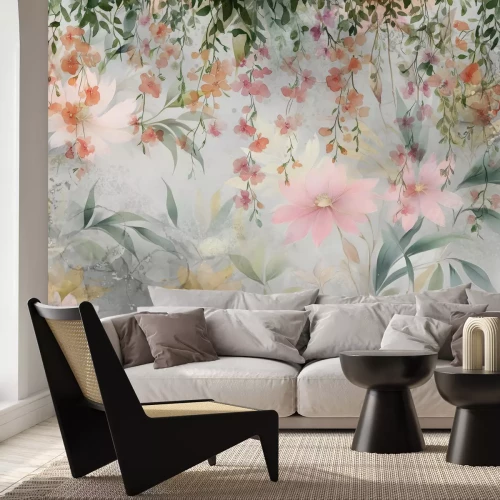 Fotobehang Lentebloemen