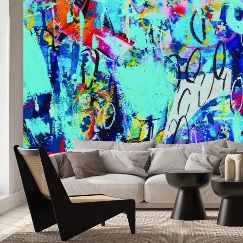 Fotobehang Expressieve abstractie in de stedelijke ruimte
