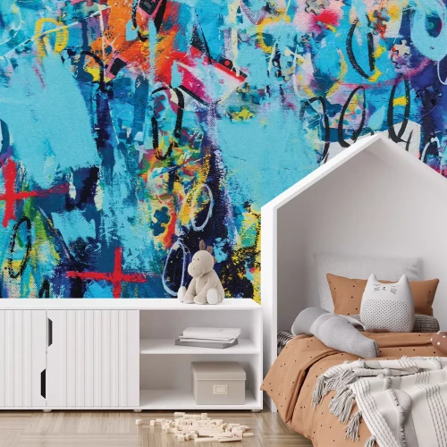 Fotobehang Expressieve abstractie in de stedelijke ruimte