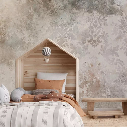 Fotobehang Provençaals patroon in modern beton