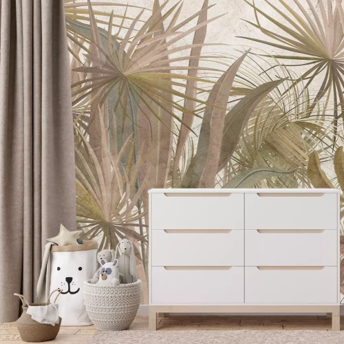 Fotobehang Een lommerrijk paradijs in de tropische jungle