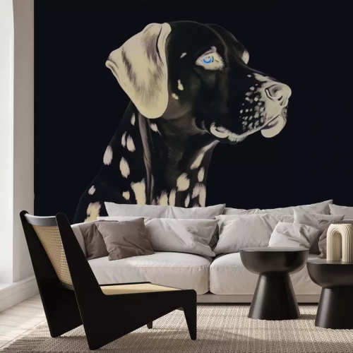 Fotobehang Dalmatiër op portretfoto