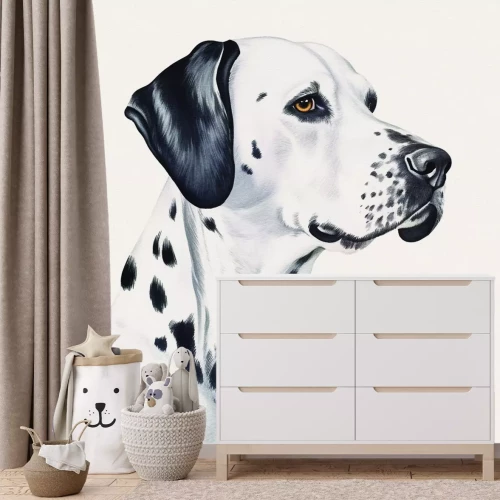 Fotobehang Dalmatiër op portretfoto