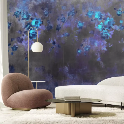 Fotobehang Scandinavisch bloemenpatroon