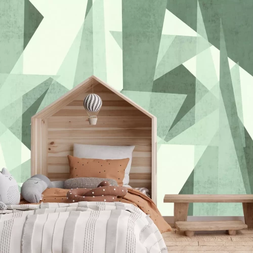 Fotobehang Grijze geometrische vormen en patronen