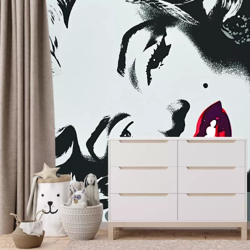 Fotobehang Portret van Marilyn Monroe, een klassiek icoon