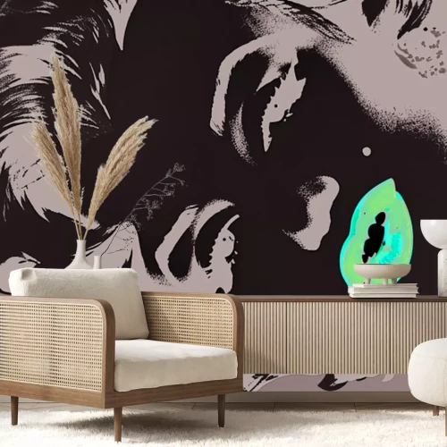 Fotobehang Portret van Marilyn Monroe, een klassiek icoon