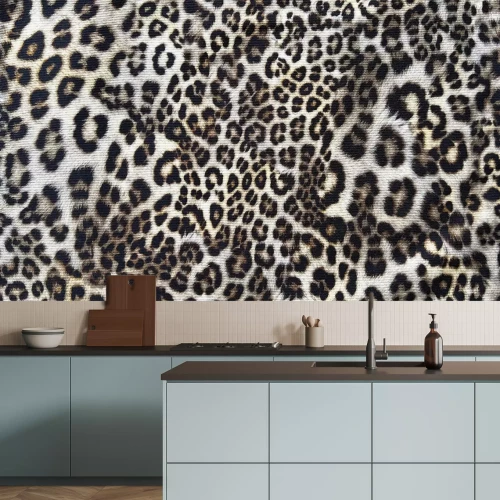 Sticker Panterpatroon met fijne textuur
