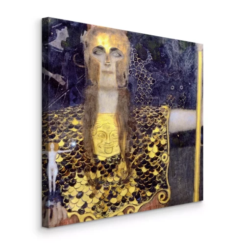 Canvas De Godin van de Wijsheid in de stijl van de Weense Secession