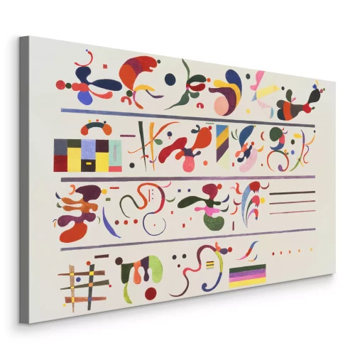 Canvas De abstracte dans van leven en transformatie