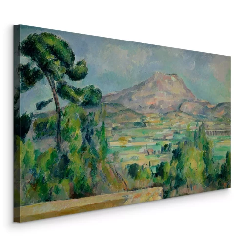 Canvas Een tropisch paradijs aan de voet van een majestueuze vulkaan