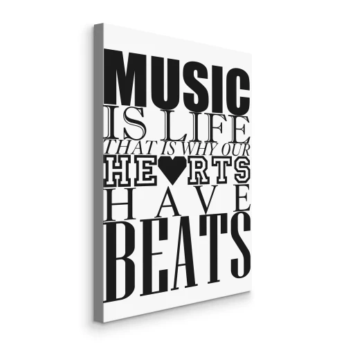 Canvas Muziek is het hart van ons leven