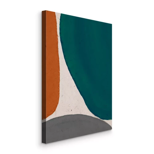 Canvas Kleurrijke vormen in een moderne uitvoering