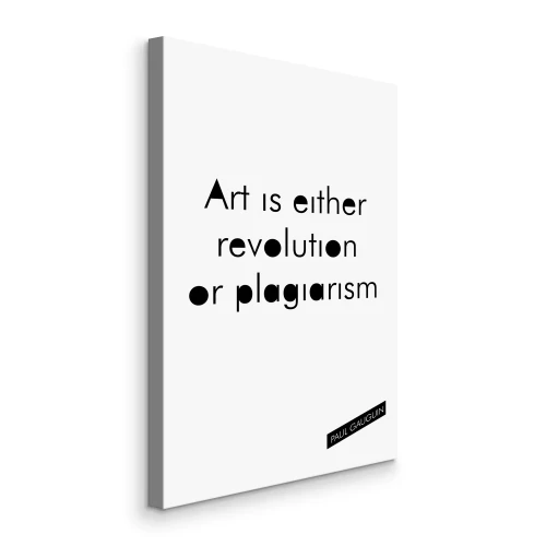 Canvas Kunst als baanbrekende typografie