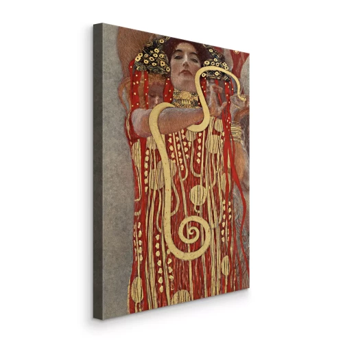 Canvas Hygiela van de schilder Gustav Klimt