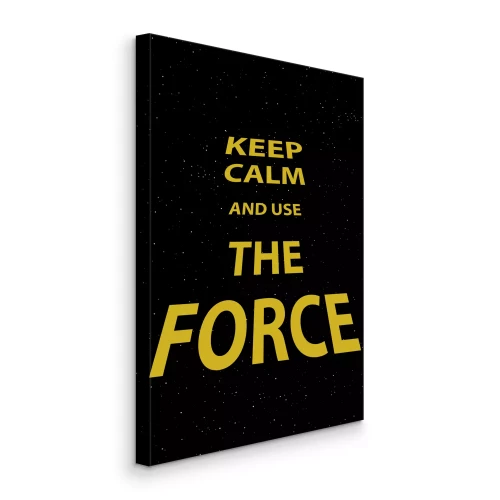 Canvas Positieve energie in typografie