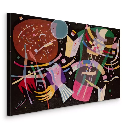 Canvas Reproductie van Compositie X van Wassily Kandinsky