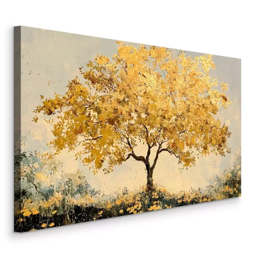 Canvas Een boom in herfstkleuren