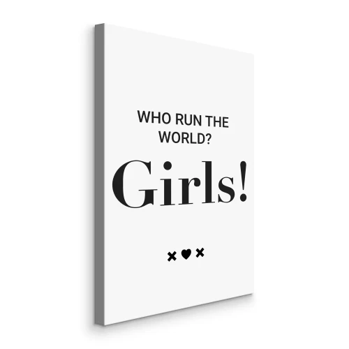 Canvas Een citaat over de macht en invloed van vrouwen