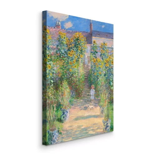 Canvas Een zonnig veld vol kinderlachjes