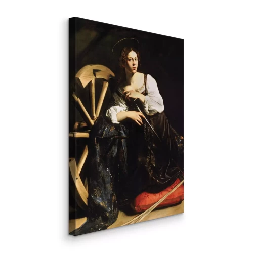 Canvas Heilige Catharina, verdediger van het geloof