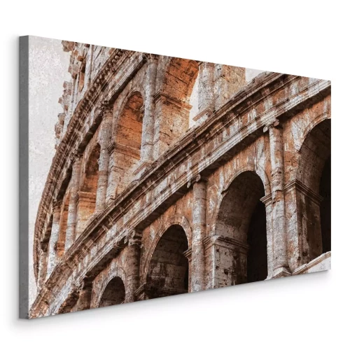 Canvas Het historische Colosseum, een symbool van het oude Rome