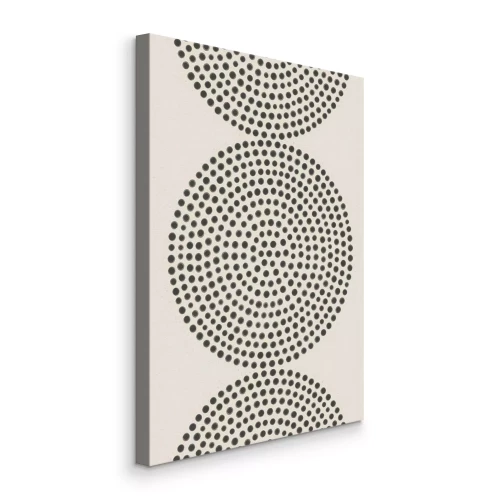 Canvas Kloppen die cirkelvormen vormen