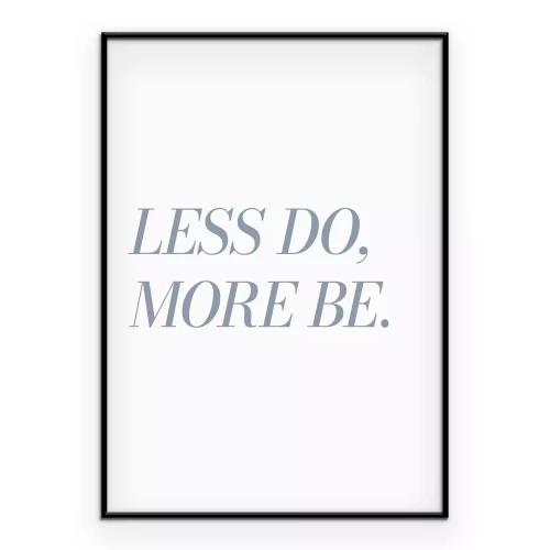 Poster Citaat in lichtgrijze typografie