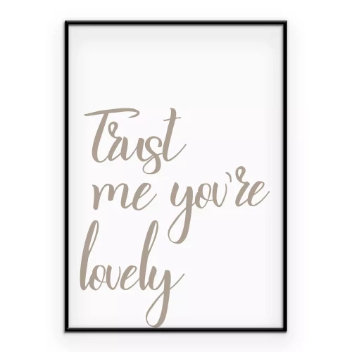 Poster Lieve woorden van steun en complimenten